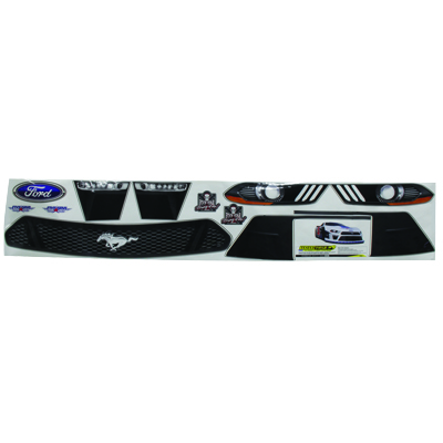 Decal Kit - Mustang - 2019 Five Star Body - Nose